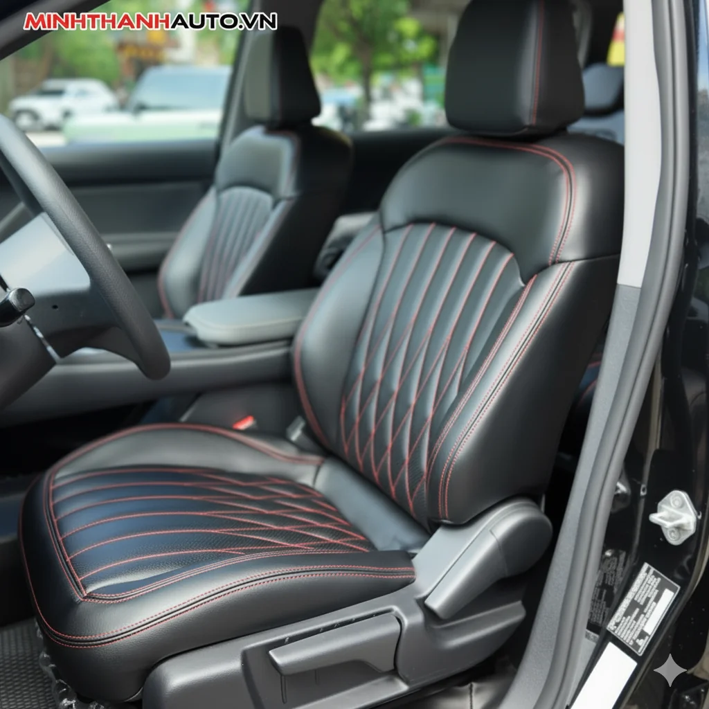 Bọc Ghế Da Nappa Limo Green