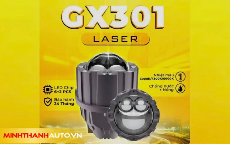 Thông số Đèn Bi Gầm Zestech GX301 chính hãng Minh Thành Auto