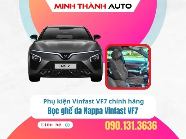 Bọc Ghế Da Nappa Cho VinFast…