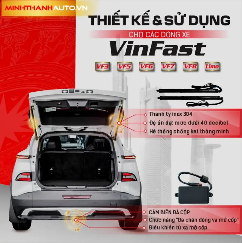 Minh Thanh Auto Cop Dien Cho Vinfast Limo Green Chinh Hang