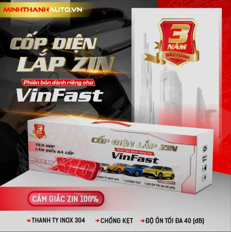 Minh Thanh Auto Cop Dien Vinfast Limo Green Bao Hanh 3 Nam