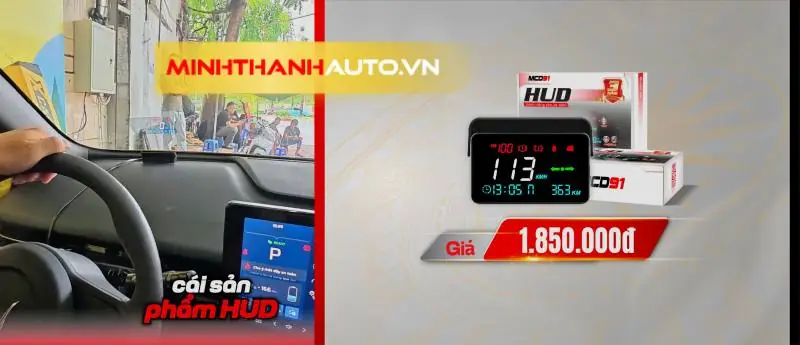 Minh Thanh Auto Hien Thi Hud Kinh Lai Limo Green
