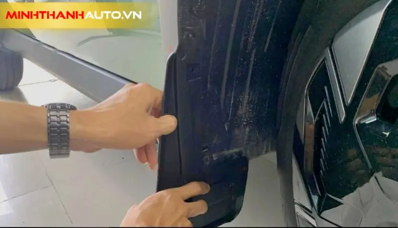 minh thanh auto lap dat chan bun vf3 tai thanh hoa Lắp đặt Chắn Bùn VinFast VF3 chính hãng Minh Thành Auto