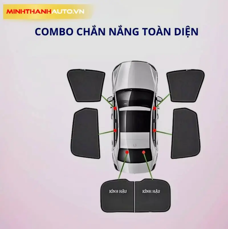 minh thanh auto rem che nang cho xe vinfast limo green chinh hang thanh hoa Rèm Che Nắng Xe VinFast Limo Green chính hãng tại Minh Thành Auto