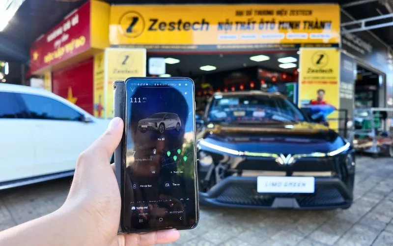 App Dien Thoai Vinfast Limo Green