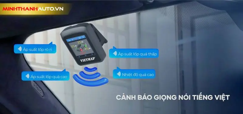 Minh Thanh Auto Bo Cam Bien Ap Suat Lop Vietmap Tw50 Canh Bao Giong Noi