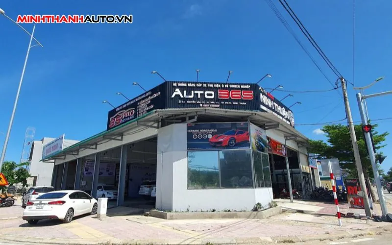 Auto 365 Ninh Thuan - dan phim cach nhiet 3M CR BLK tai Khanh Hoa chinh hãng