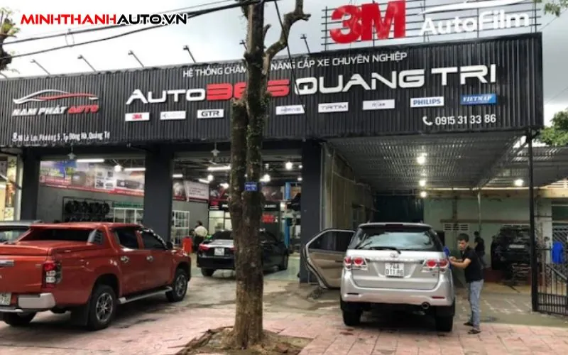 Auto 365 Quang Tri Auto 365 Quang Tri - dan phim cach nhiet 3M CR BLK tai Quang Tri chinh hang