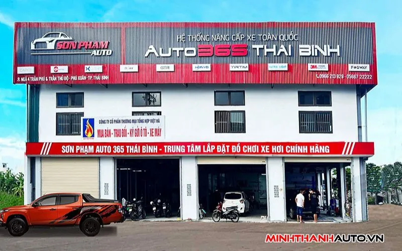 Auto 365 Thai Binh Auto 365 Thai Binh - dai ly uy quyen phim cach nhiet o to 3M CR BLK tai Hung Yen