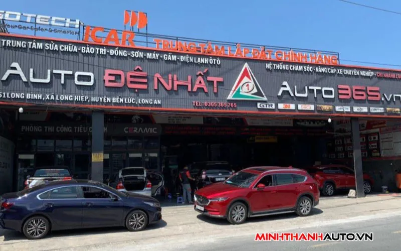 De Nhat De Nhat auto - phim cach nhiet 3M CR BLK tai Tay Ninh chinh hang