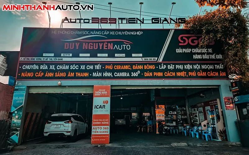 Duy Nguyen auto Duy Nguyen Auto - dia chi dan phim cach nhiet 3M CR BLK tai Dong Thap