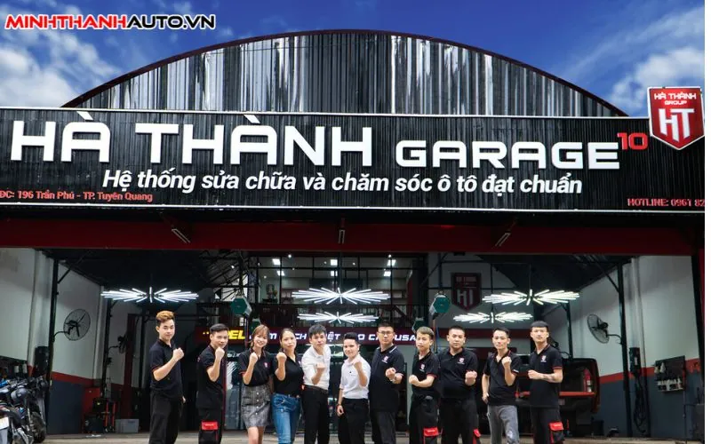 Ha Thanh Garage Hà Thành garade - đại lý dán phim cách nhiệt 3M CR BLK tại Tuyên Quang