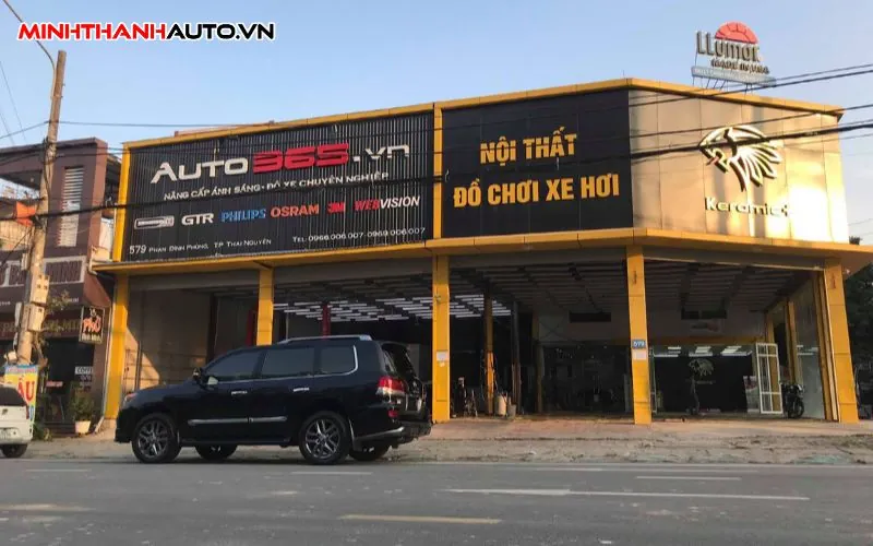 auto 365 Thai Nguyen Auto 365 Thai Nguyen dai ly chinh hang phim cach nhiet o to 3M CR BLK tai Thai Nguyen