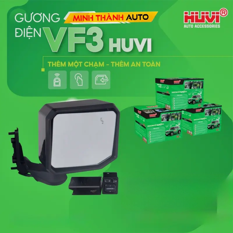 Guong Dien Vf3 Huvi Lai Xe An Toan
