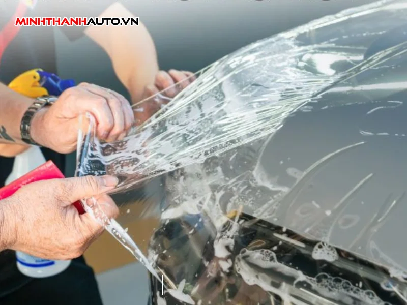 Dán PPF TeckWrap cho xe BYD M6