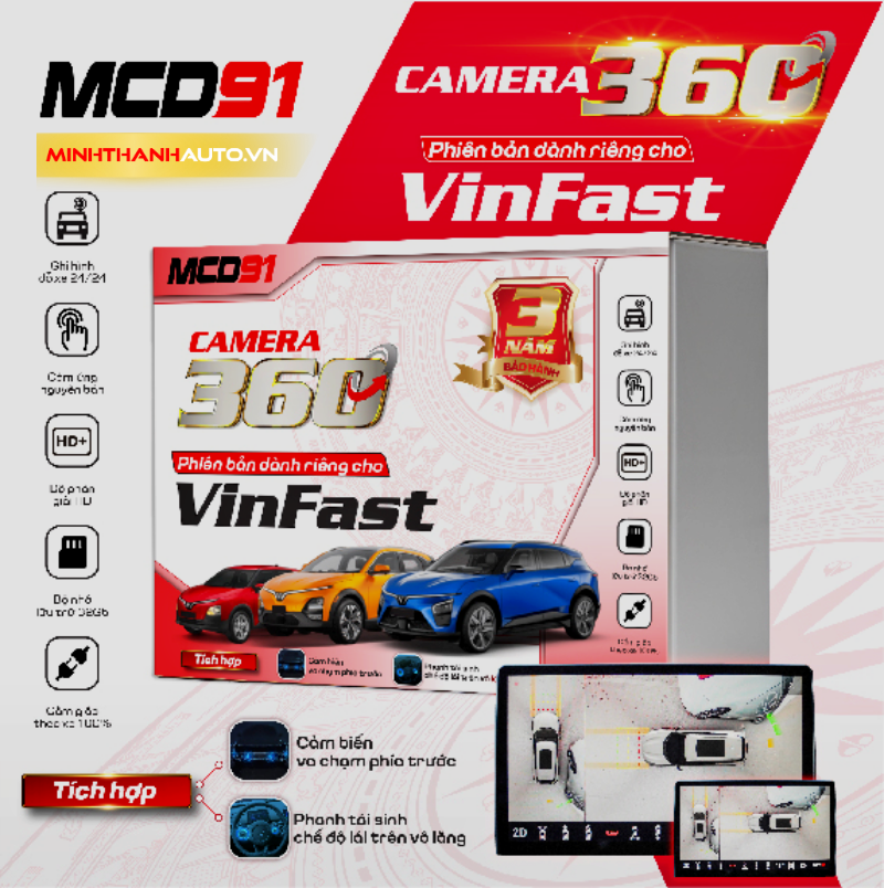 minh thanh auto camera 360 thong tin danh rieng cho vf5 chinh hang Thông tin chi tiết camera 360 Vinfast VF5 phân phối và lắp đặt chính hãng tại Thanh Hóa
