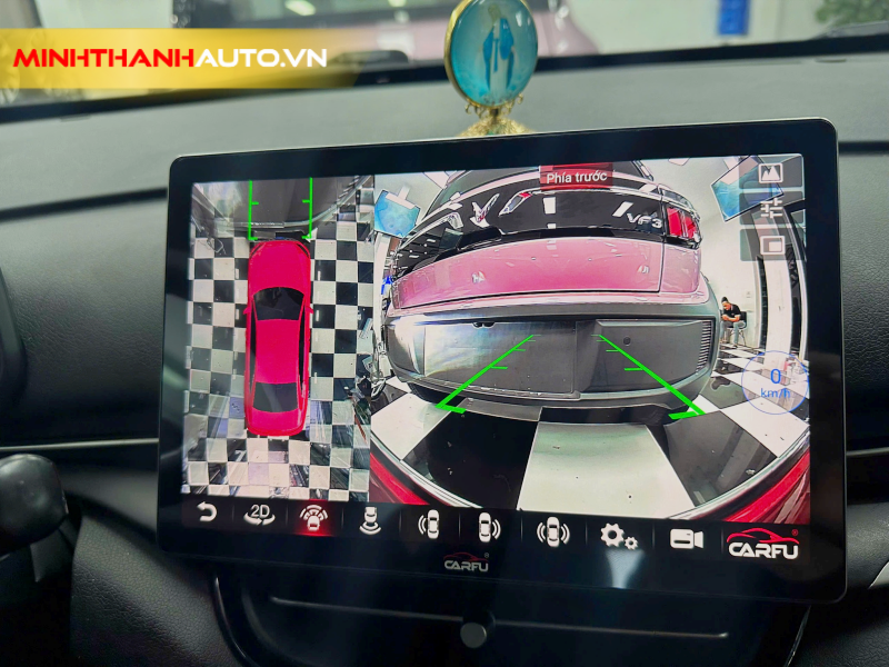 Minh Thanh Auto Camera 360 Tren Man Hinh Carfu Vf5