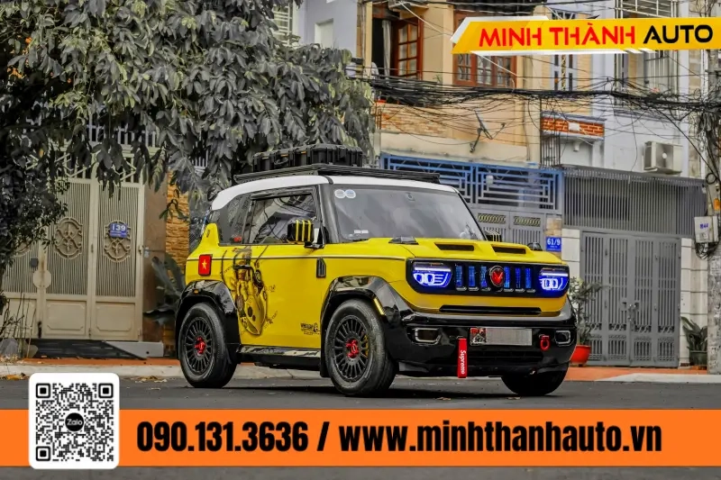 Vinfast VF3 Màu Vàng Độ Tổng…