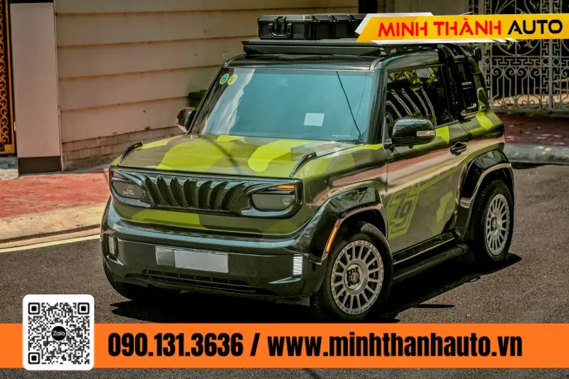 Minh Thanh Auto Do Vf3 Xanh Bodykit