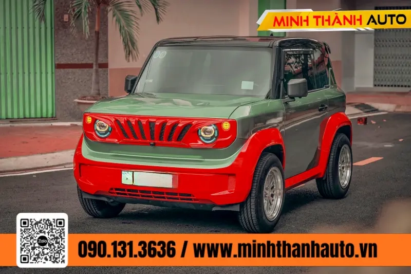 Minh Thanh Auto Do Vf3 Xanh Noi Bat Voi Calang Mau Do
