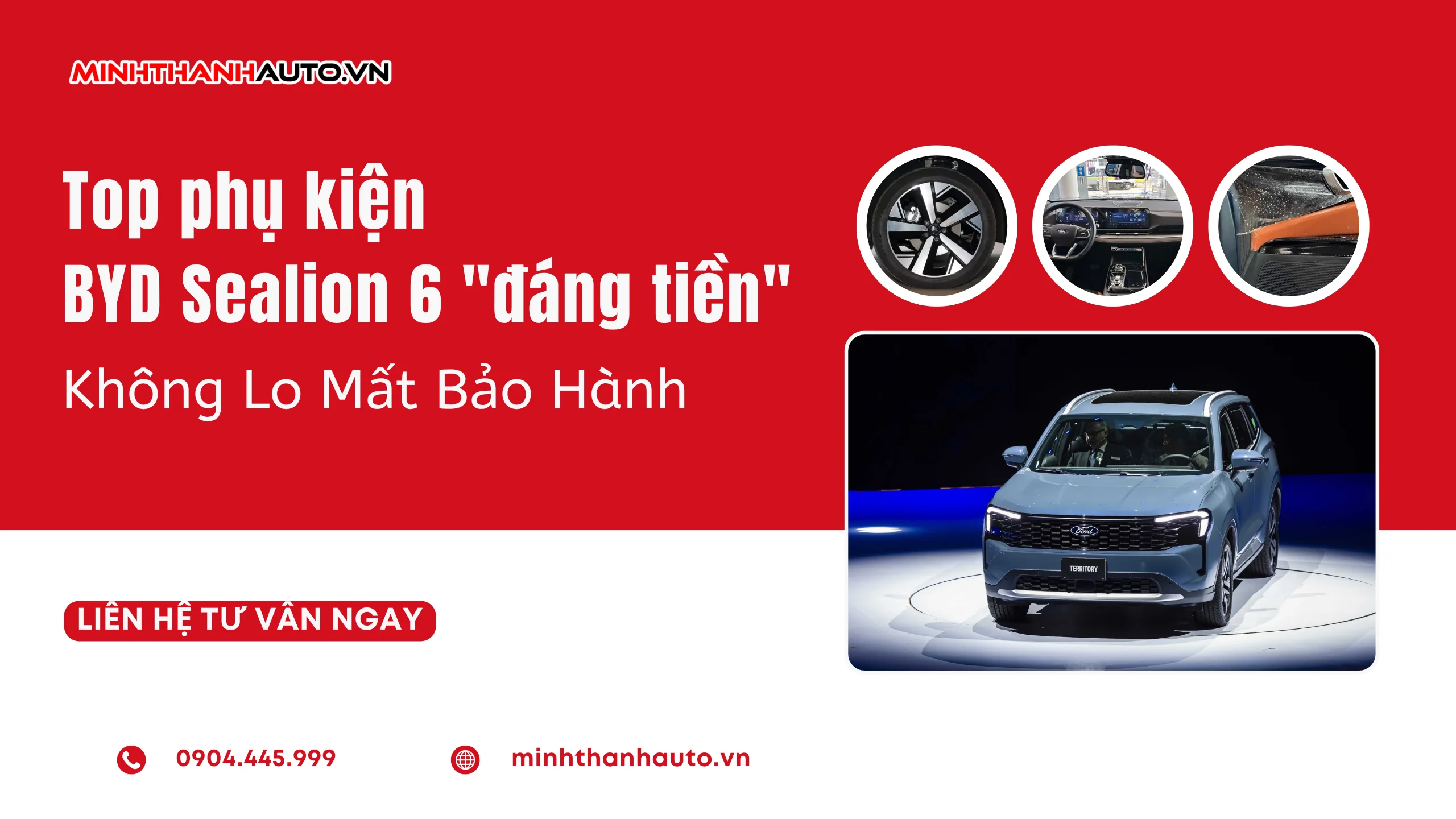 Phụ kiện Độ Territory 2025: Gợi ý từ chuyên gia không lo mất bảo hành ?