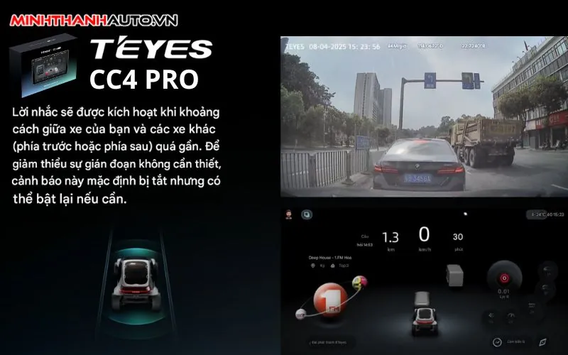Tinh Nang Adas Cc4 Pro Canh Bao Khi Qua Gan Xe Khac
