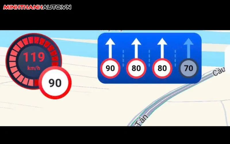 Vietmap Live 3.2 Canh Bao Toc Do Theo Lan Duong