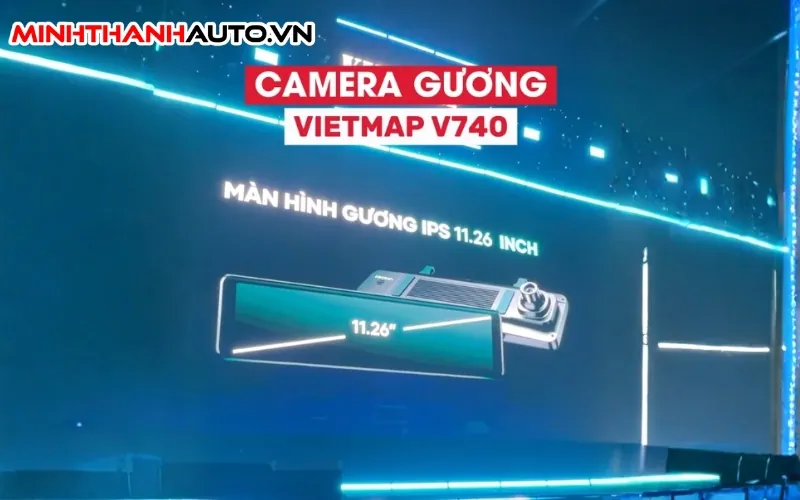 Camera Guong Dien Tu Vietmap V740 Rong Rong Gan 12inch