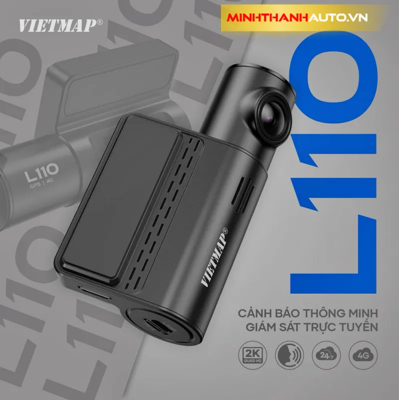 Minh Thanh Auto Camera Hanh Trinh L110 Canh Bao Thong Minh Giam Sac Truc Tuyen