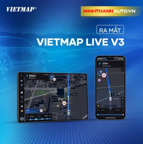 Minh Thanh Auto Cap Nhat Vietmap Live V3 Cung Cap Vi Tri Moi Theo Tuan