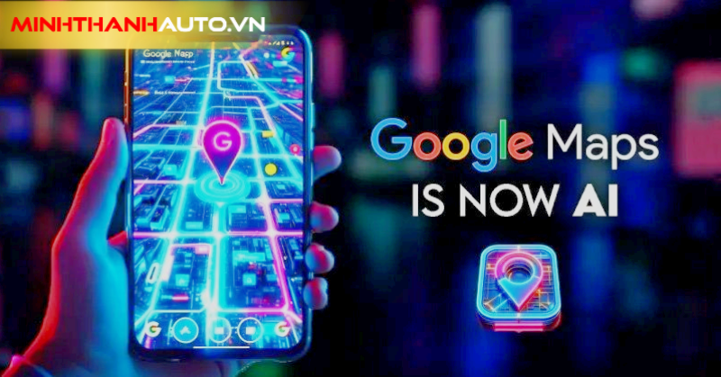 Google Maps Sắp Có AI Nhìn Làn Đường hỗ trợ lái xe 