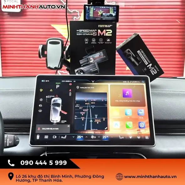 Nang Cap Camera Hanh Trinh M2 Canh Bao Phat Nguoi Cho Vinfast Vf8