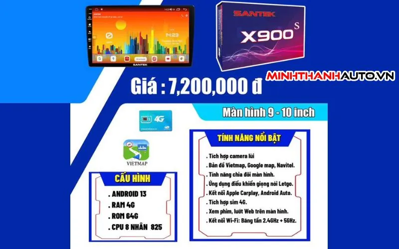 Cau Hinh Chi Tiet Man Hinh Santek X900s