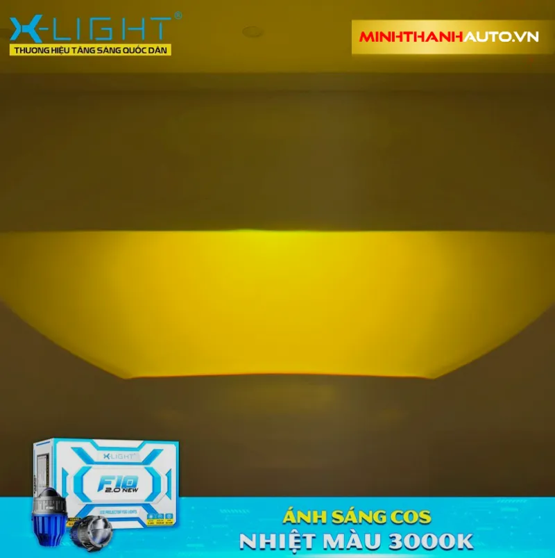 Minh Thanh Auto Bi Gam Xlight F10 2.0 Anh Sang Cos 3000k