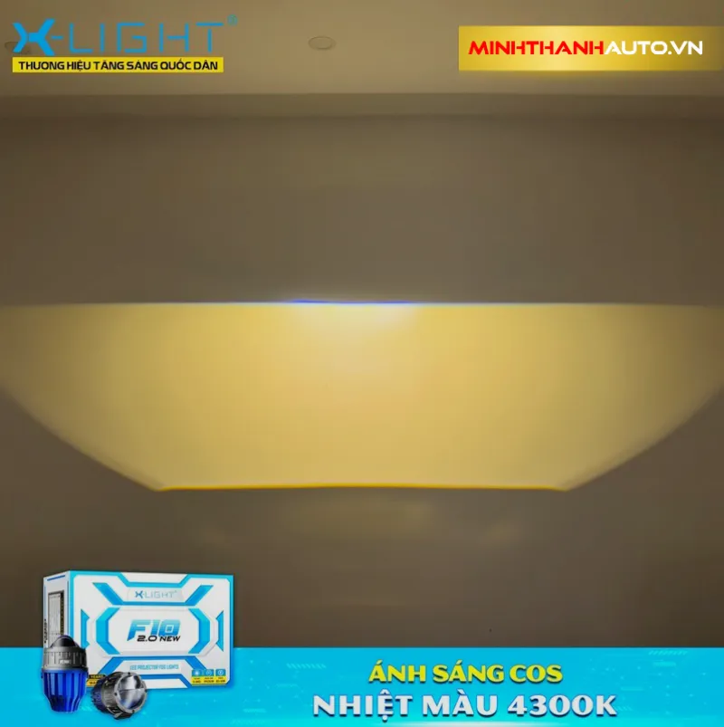 Minh Thanh Auto Bi Gam Xlight F10 2.0 Anh Sang Cos 4300k