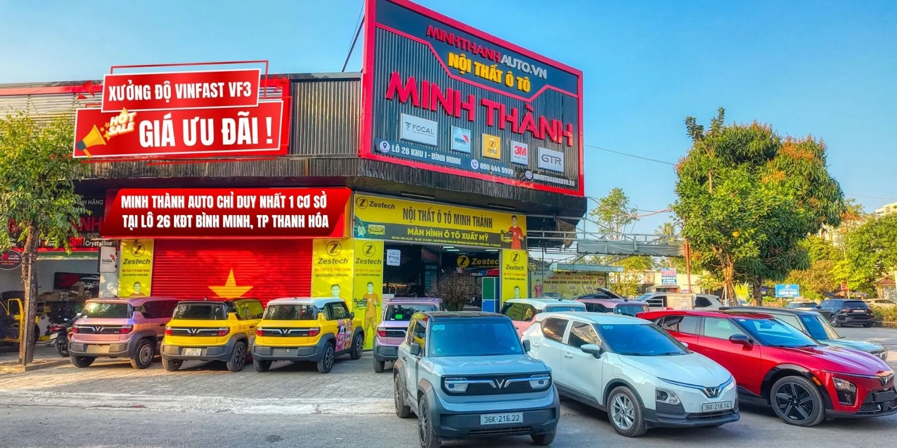 Minhthanhauto Duy Nhat 1 Co So Do Xe Dien Thanh Hoa