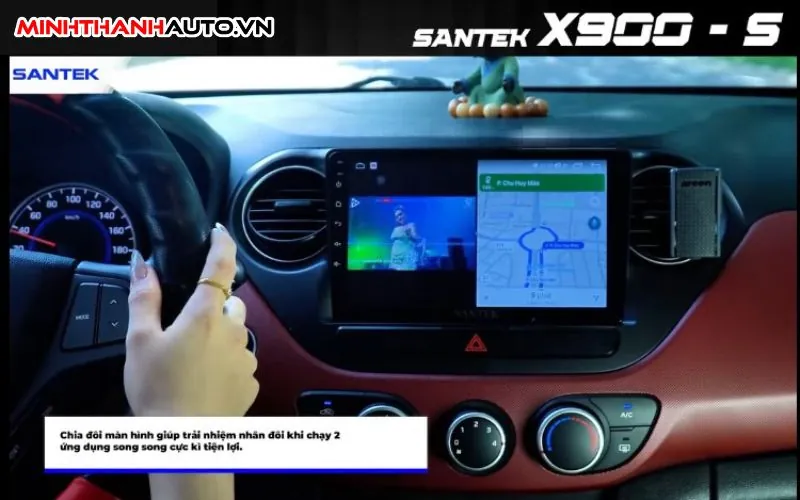Tinh Nang Chia Doi Man Hinh Santel X900s
