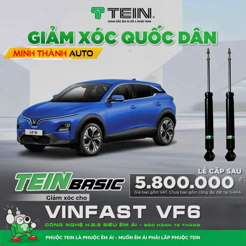 Minh Thanh Auto Phuoc Giam Xoc Tein Chinh Hang Danh Rieng Cho Vinfast Vf6
