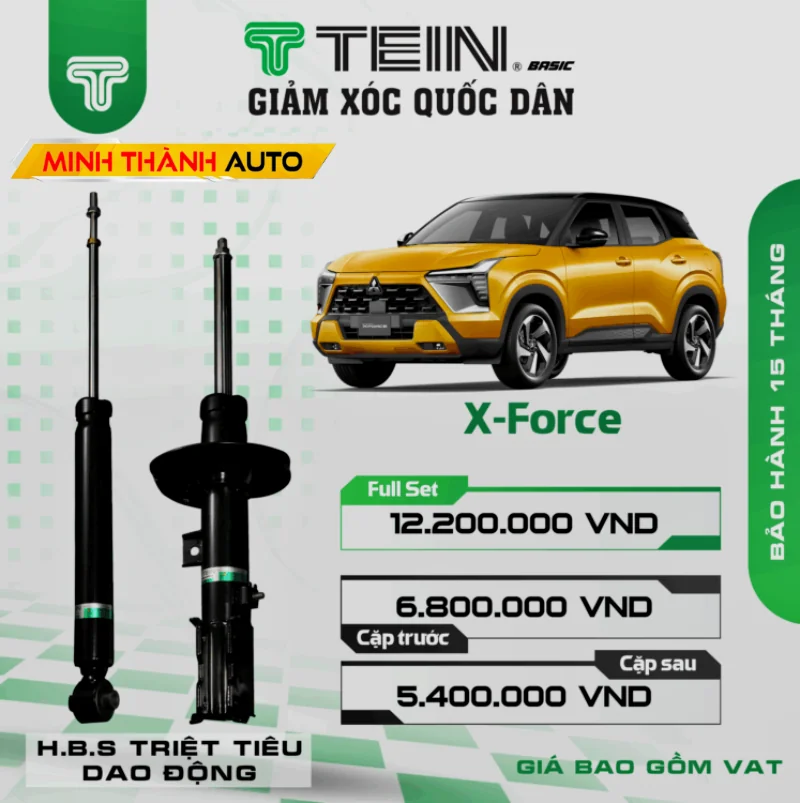 Minh Thanh Auto Phuoc Giam Xoc Tein Mitsubishi Xforce