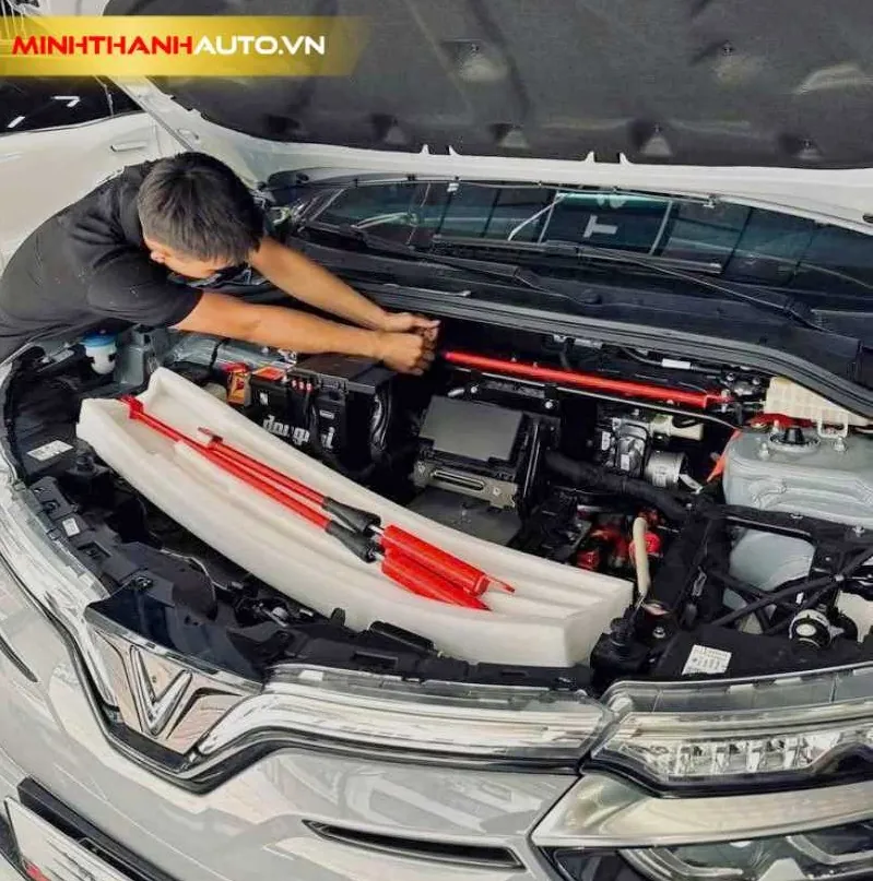 Minh Thanh Auto Vi Tri Lap Dat Thanh Giang Giam Chan Cho Vinfast Vf8