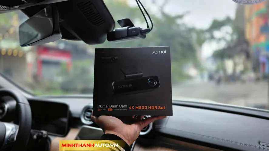 Minh Thanh Auto Camera Hanh Trinh 70mai M800 Chinh Hanh Thanh Hoa