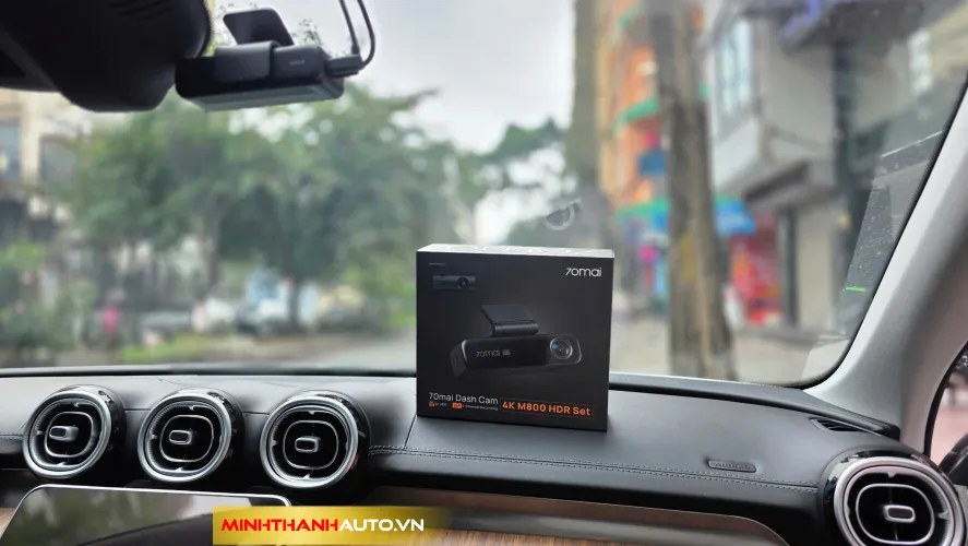 Nâng cấp Camera hành trình 70mai M800 chất lượng 4K tại Thanh Hóa