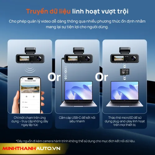 Minh Thanh Auto Truy Cap Du Lieu Sieu Nhanh Tren Camera Hanh Trinh 70mai T400 Minh Thanh Auto Truy Cap Du Lieu Sieu Nhanh Tren Camera Hanh Trinh 70mai T400