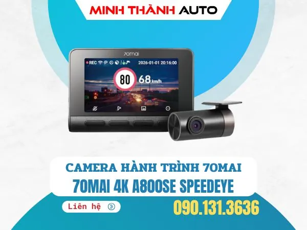 Anh Sp Camera Hanh Trinh 70mai A800se Speedeye