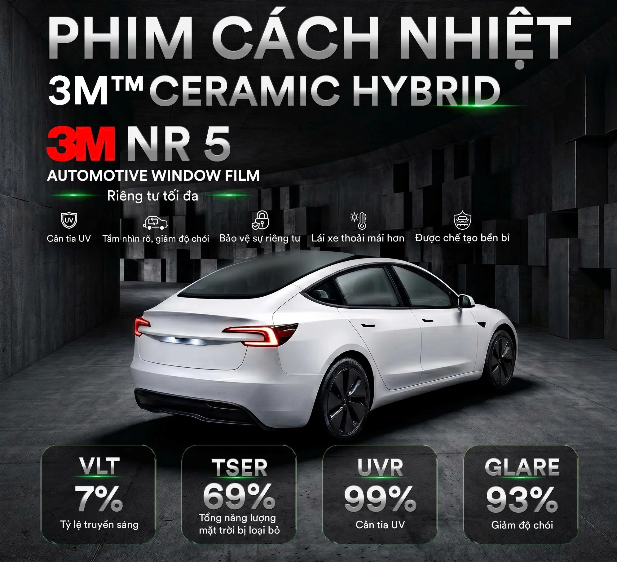Phim cách nhiệt 3M NR 5