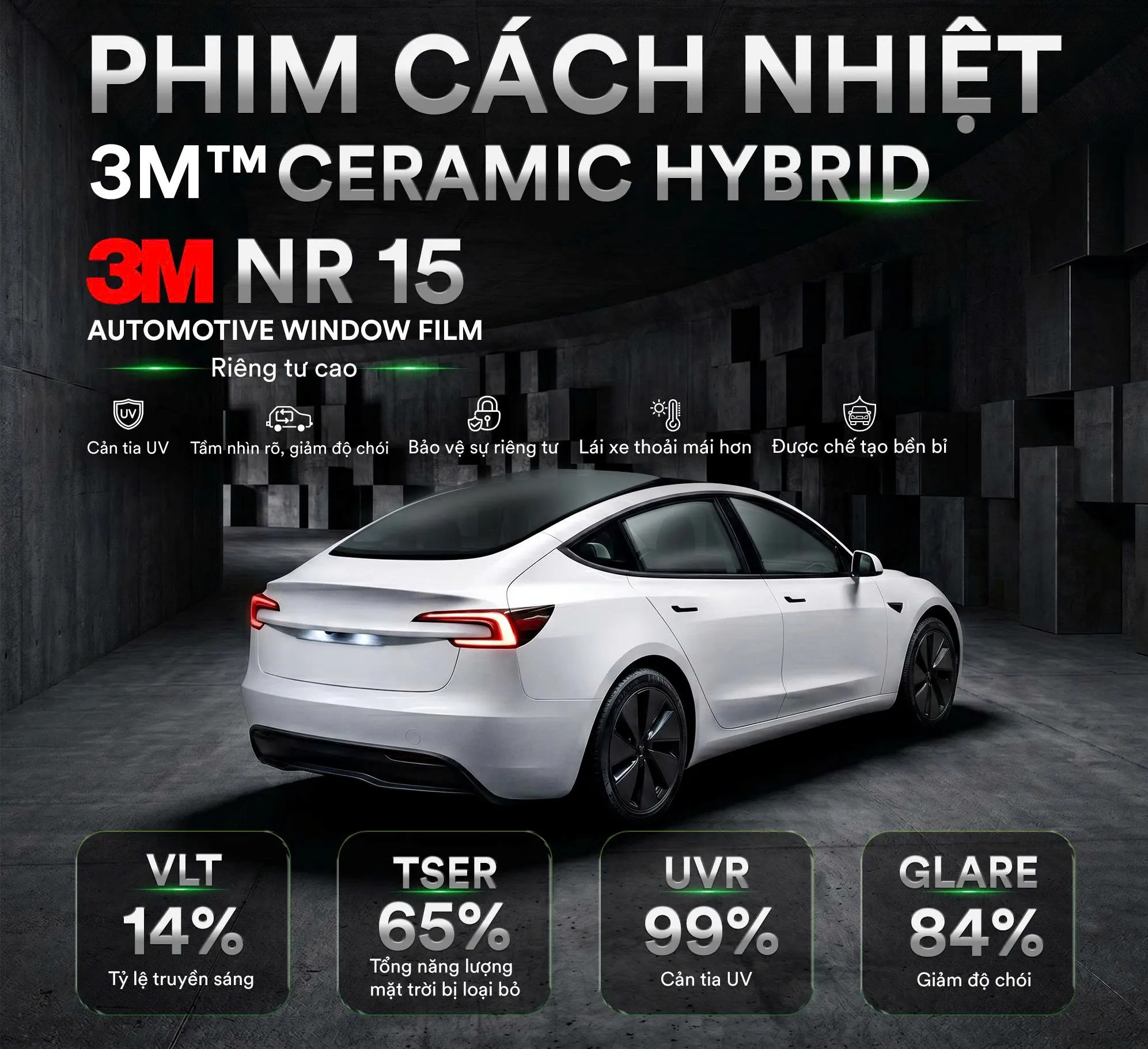 Phim cách nhiệt 3M NR 15