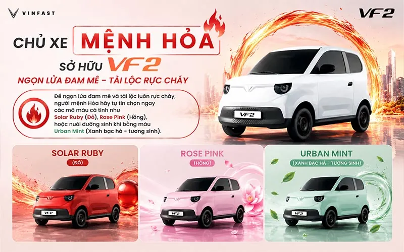 chon mau xe phong thuy menh hoa vf2 minh thanh auto Chon Mau Xe Phong Thuy Menh Hoa Vf2 Minh Thanh Auto