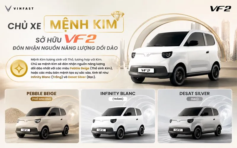 chon mau xe phong thuy menh kim vf2 minh thanh auto Chon Mau Xe Phong Thuy Menh Kim Vf2 Minh Thanh Auto
