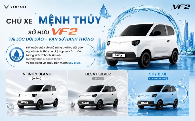 chon mau xe phong thuy menh thuy vf2 minh thanh auto Chon Mau Xe Phong Thuy Menh Thuy Vf2 Minh Thanh Auto