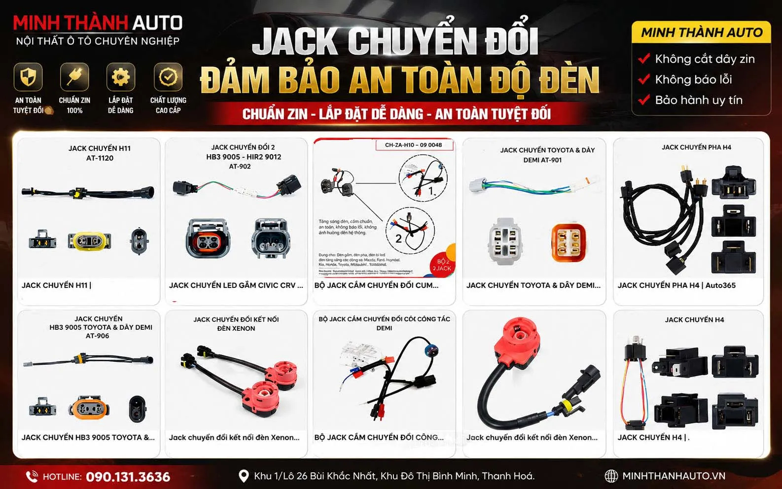 Minh Thanh Auto Su Dung Hoan Toan Jack Cam Chuyen Doi Khi Do Den O To